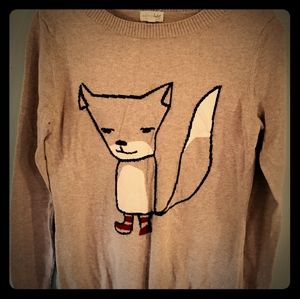 Cute fox sweater! 🦊